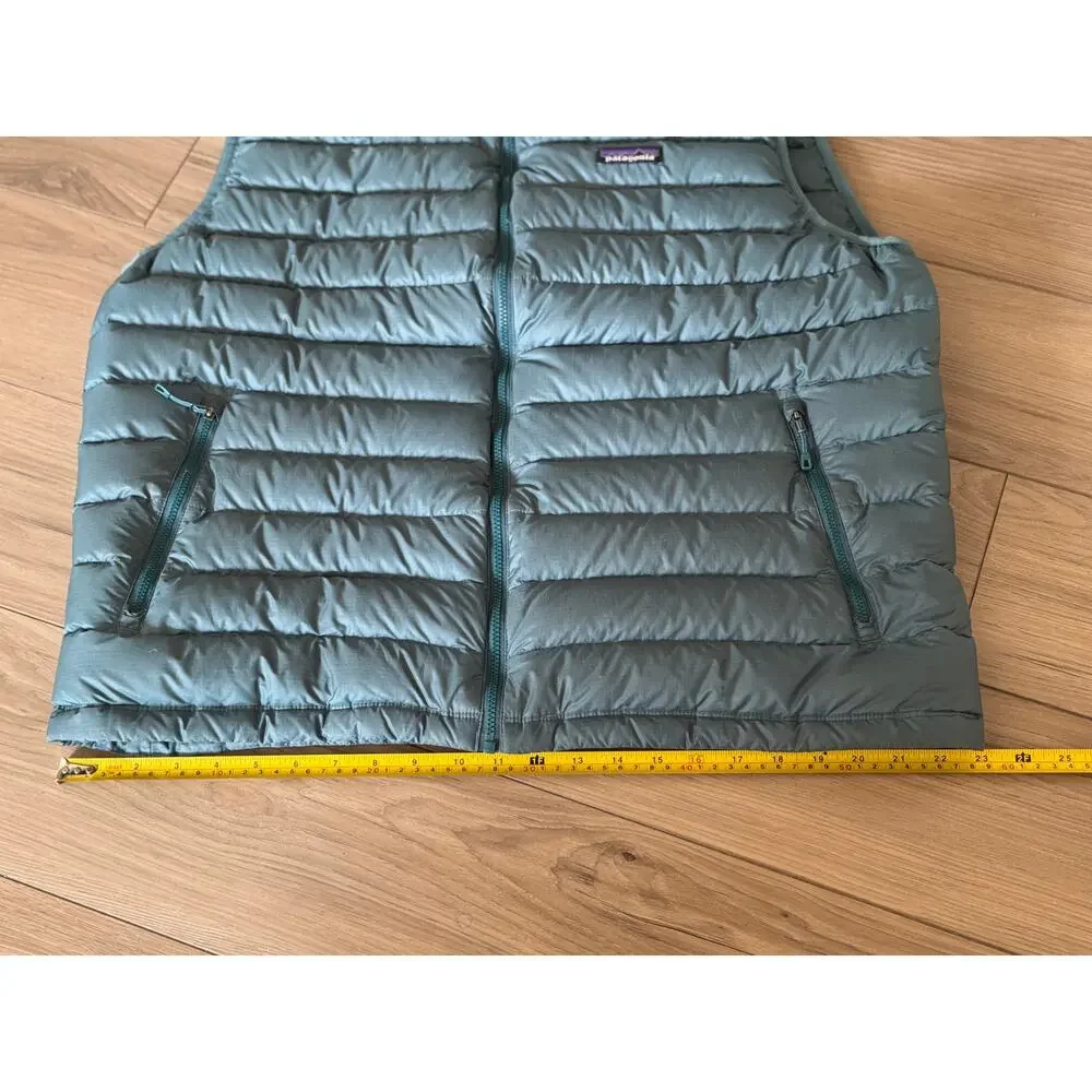 Patagonia Men's Down Sweater Puffer Vest Cascade Green Jacket XL